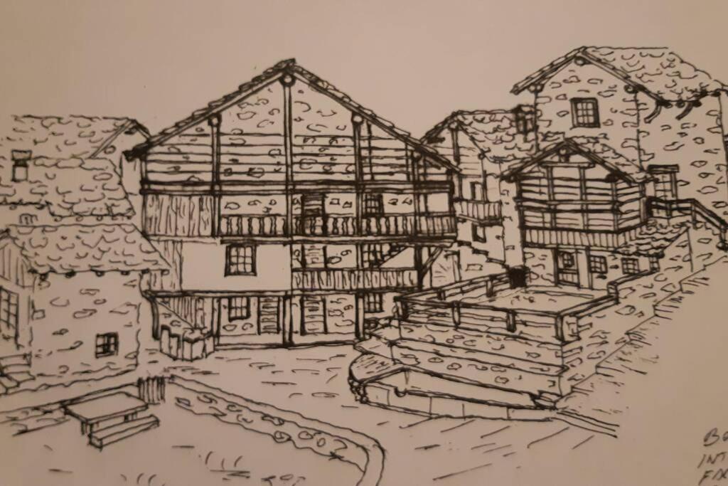 הוילה Mollia Ca' Scocc, Antica Casa Di Montagna In Valsesia מראה חיצוני תמונה