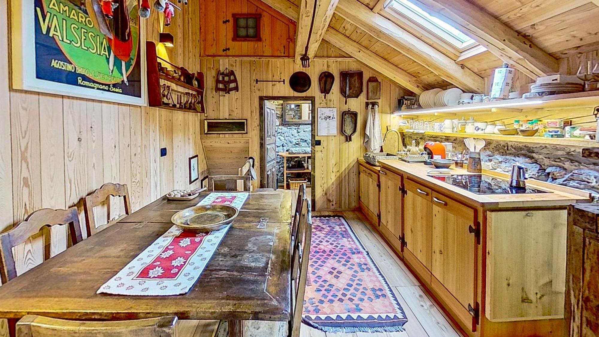הוילה Mollia Ca' Scocc, Antica Casa Di Montagna In Valsesia מראה חיצוני תמונה