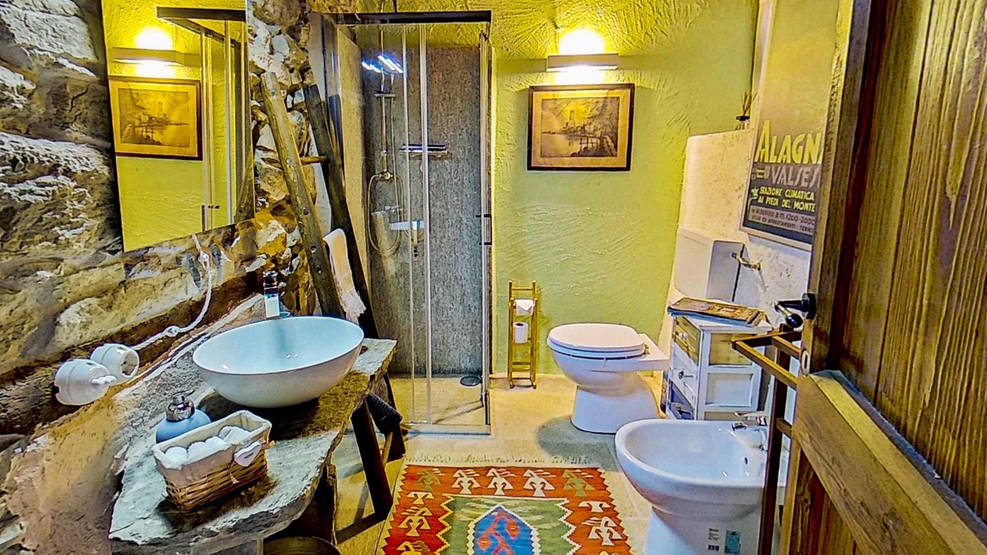הוילה Mollia Ca' Scocc, Antica Casa Di Montagna In Valsesia מראה חיצוני תמונה
